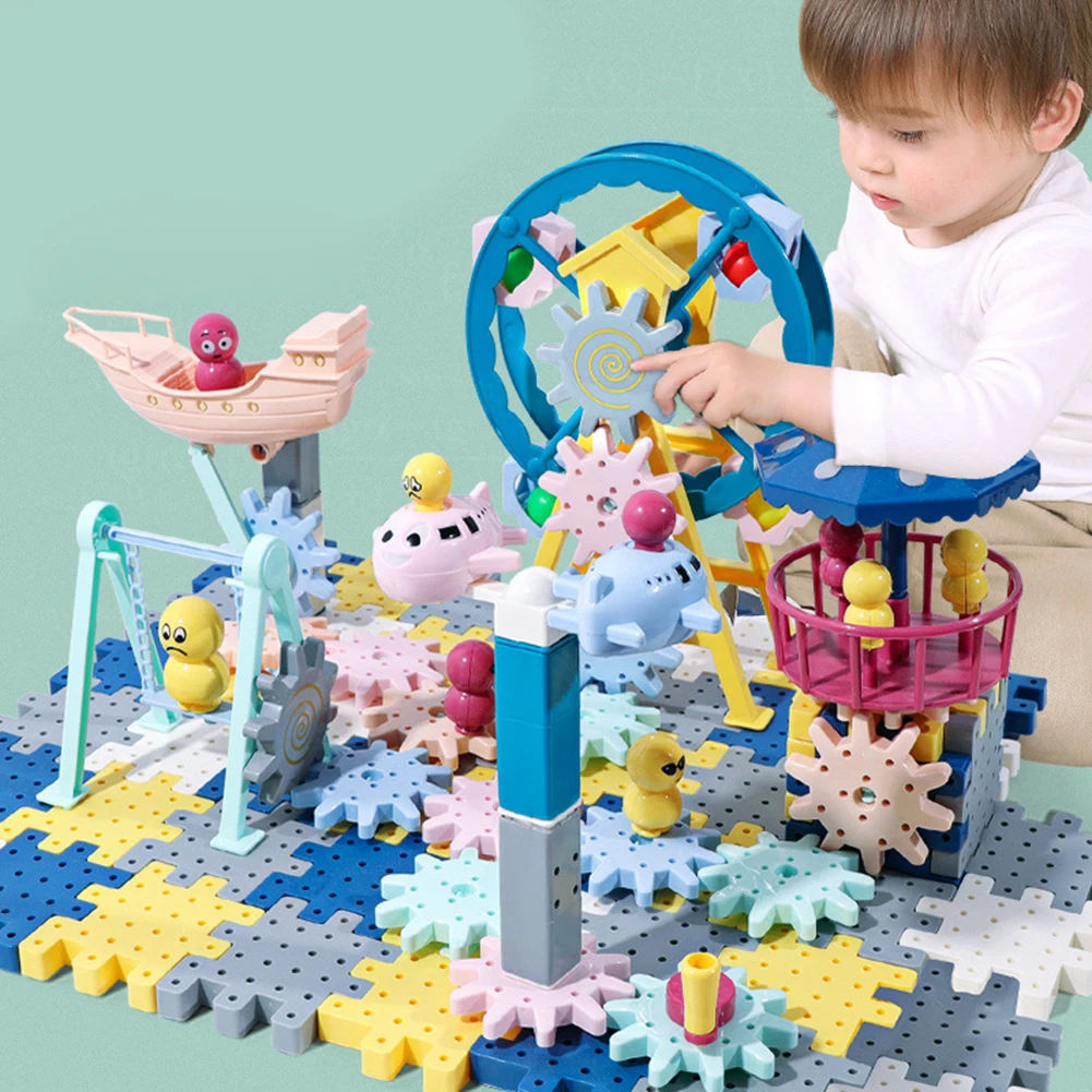 1 Набор Детский конструктор Парк развлечений | Приколы и розыгрыши