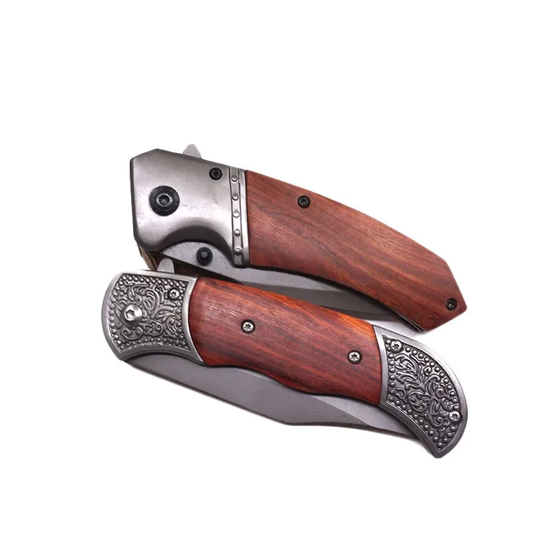 Складной нож из нержавеющей стали искусственный тактический карманный для