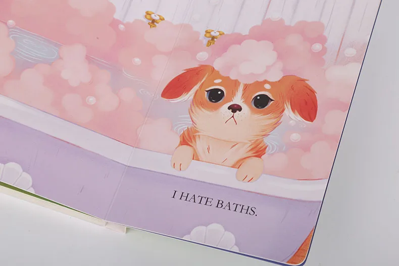 Детская книга с рисунками на английском языке I Am A Puppy классическая Книга Истории