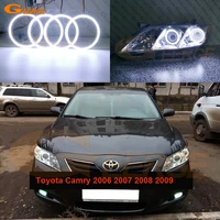 for toyota camry 40 v40 pre facelift 2006 2007 2008 2009 excellent drl ultra bright cob led angel eyes halo rings kit