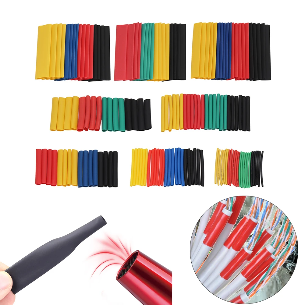 

328pcs Thermoresistant tube Heat Shrink wrapping kit, termoretractil Shrinking Tubing Assorted Wire Cable Insulation Sleeving