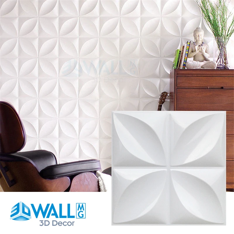 6 шт./лот 3D стерео глянцевая/матовая обои рельеф стены искусства Панель наклейки