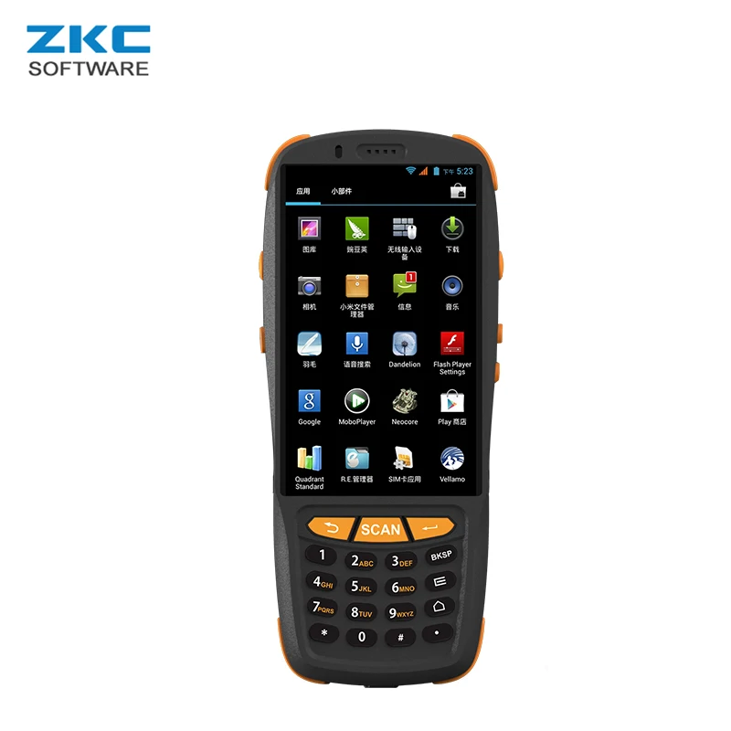 Zk3g c PDA3503 GSM 4G WiFi RFID/NFC Android 1D лазерный 2D CMOS штрих-код Qr-код устройство для сбора
