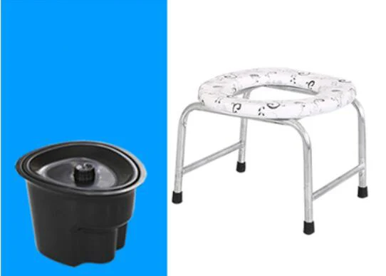 Plastic closestool spittoon Urine bucket cuspidor Urinal basin potty chair mobile toilet | Стулья и табуреты для ванной