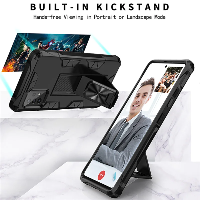 

For Samsung A52 5G 4G Shockproof Case Samsung Galaxy A52 A 52 Bumper Armor Shell Back Cover for Galaxy A52 SM-A526B A525F Case