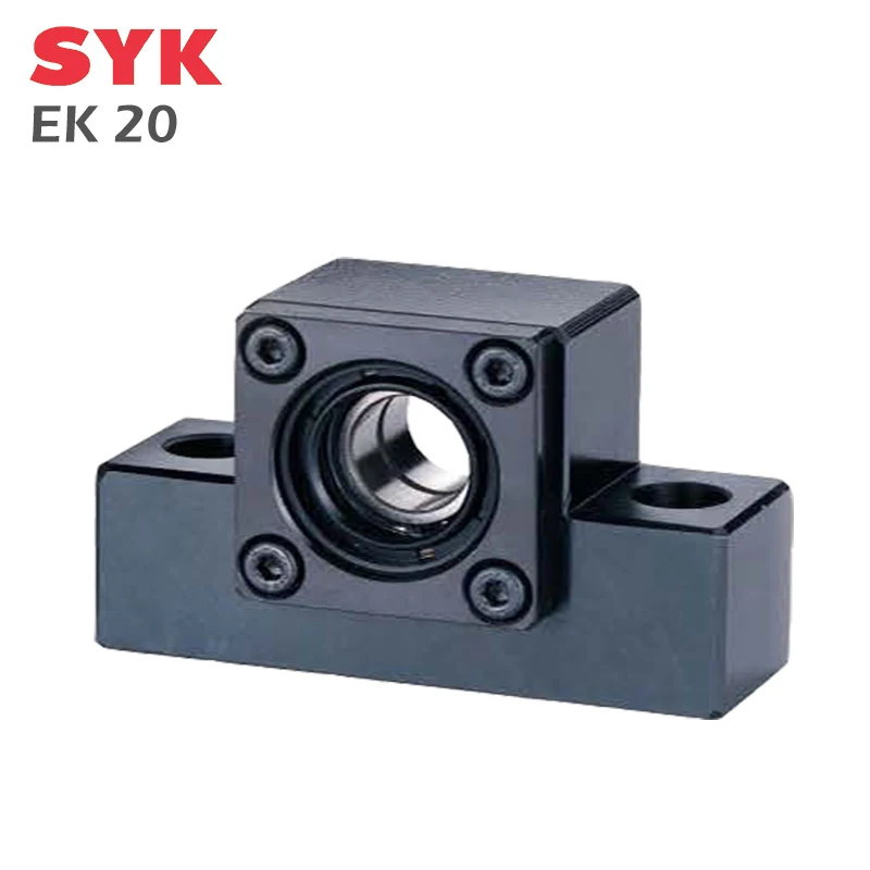 SYK EKEF Support Unit Professional EK20 fixed-side C7 C5 C3 for ballscrew TBI sfu 2505 2510 Premium CNC Parts Spindle End