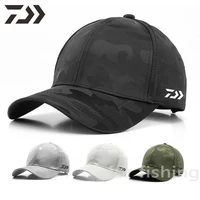 new unisex hat daiwa fishing caps casual camouflage mountaineering fishing hat sunshade outdoor sports baseball cap men sun hats