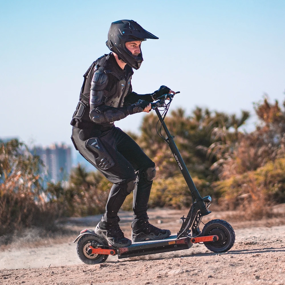 JOYOR S Series 10 дюймов двойной мотор внедорожный электрический скутер привод