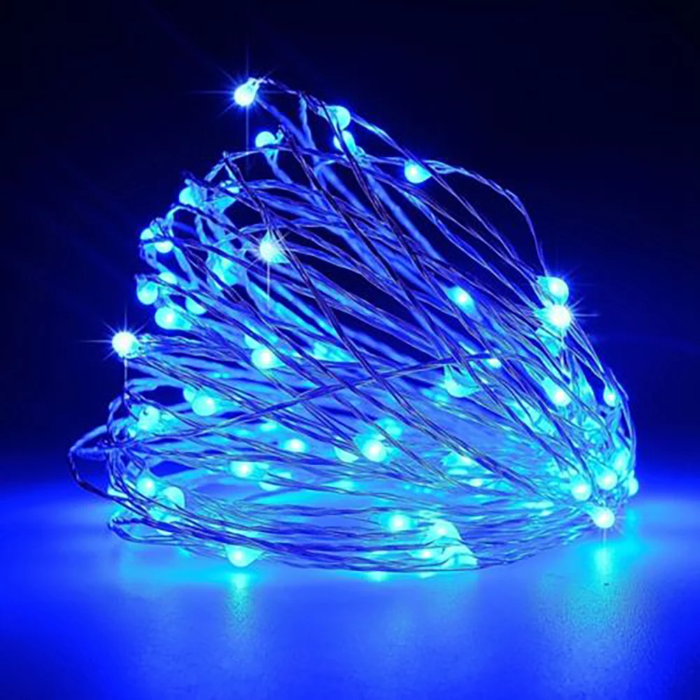 Прочный супер яркий двор 15LED пейзаж лампа Фестиваль сад Фея струны романтическая