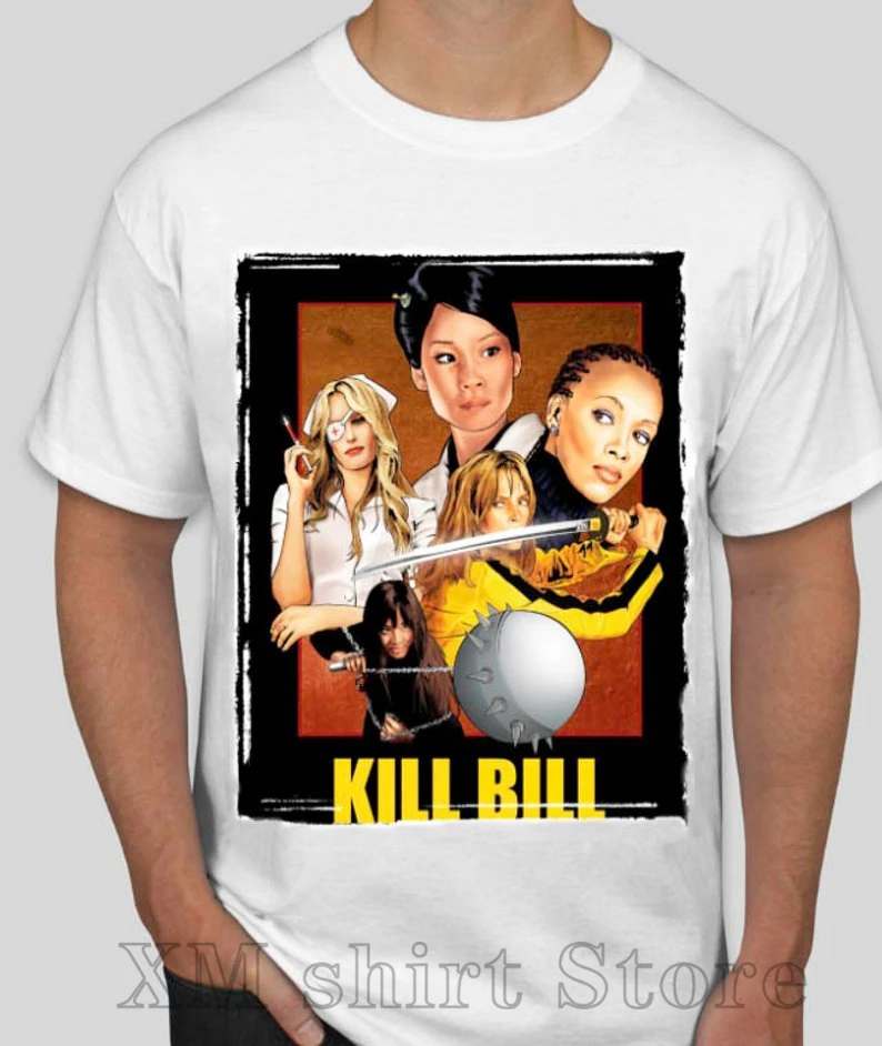 

Kill Bill T Shirt Tops & Tees Kill Bill WoMen Clothing Men Clothing Kill Bill Gift T-shirt Men Movie Shirt Quentin Tees