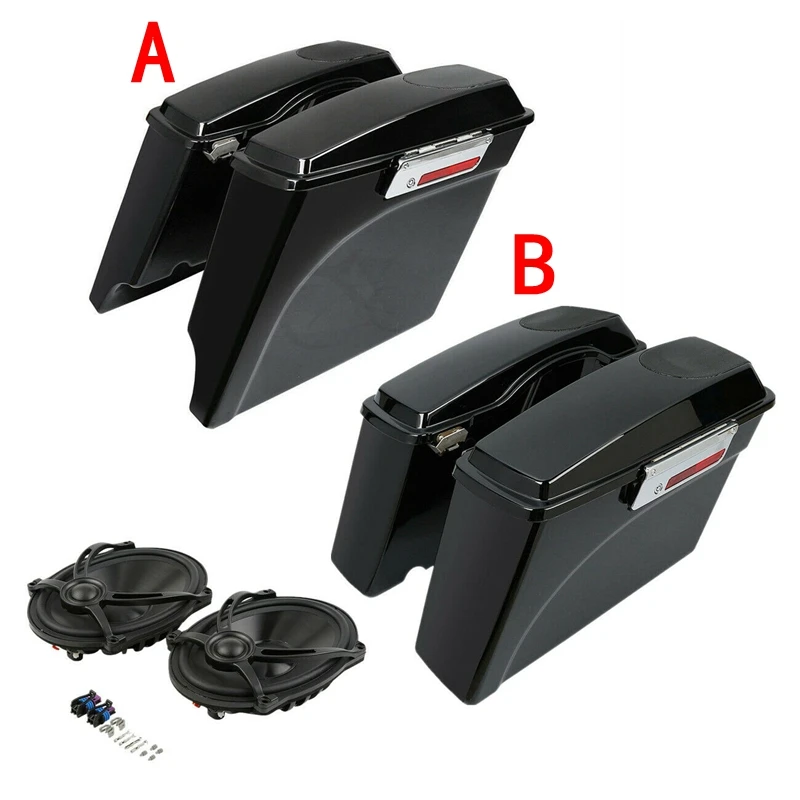 Жесткий 5-дюймовый удлиненный сиденье для мотоцикла 5x7 дюймов крышка динамика Harley