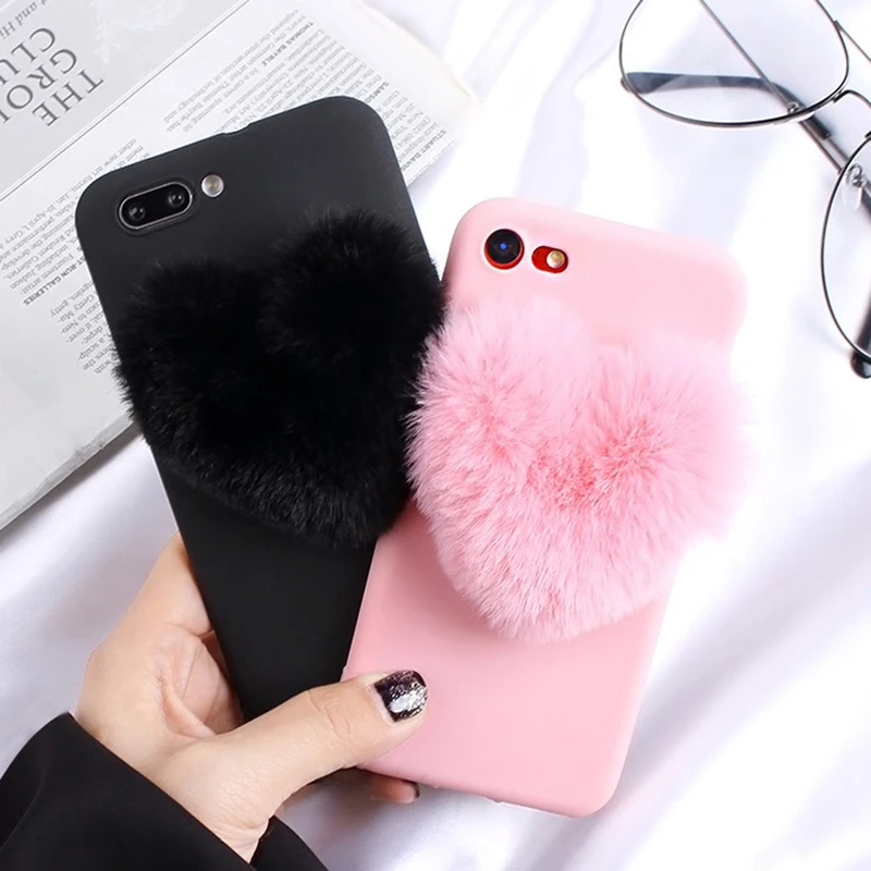 Милый 3D любящее сердце мягкая чехол для Xiamo Redmi 9A 9C 9 S2 3 S 4A 4X 5A 5 Plus K30 K20 Pro 6A 7A 8A Y1 Y2 Y3