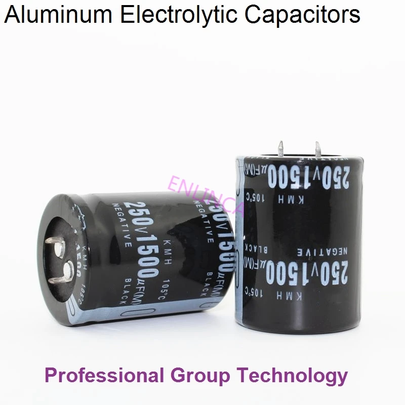 

4pcs EC772 Good quality 250v1500uf Radial DIP Aluminum Electrolytic Capacitors 250v 1500uf Tolerance 20% size 35x45MM 20%