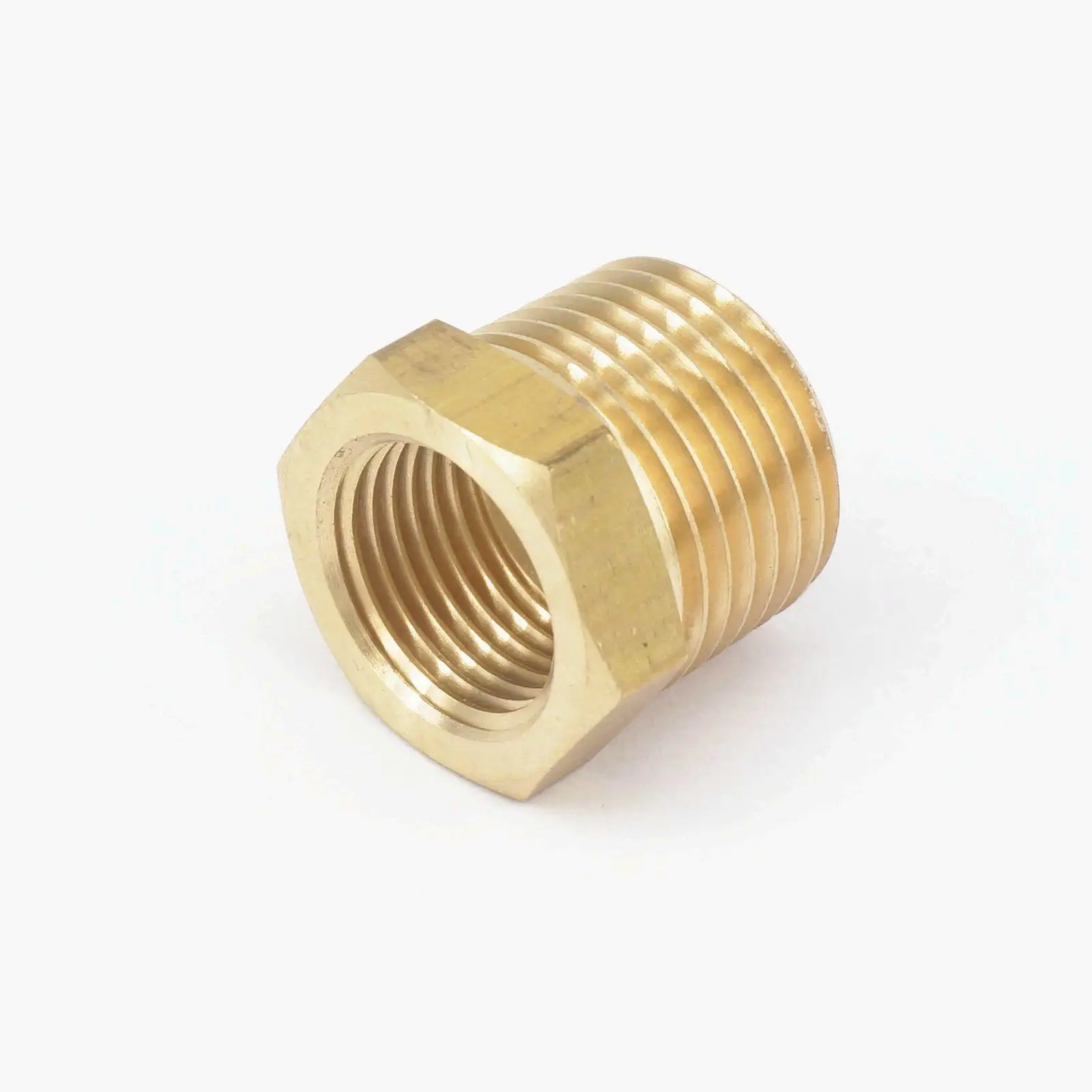Редукторная втулка BSPT латунный штуцер для труб с наружной редукцией 1/2 дюйма
