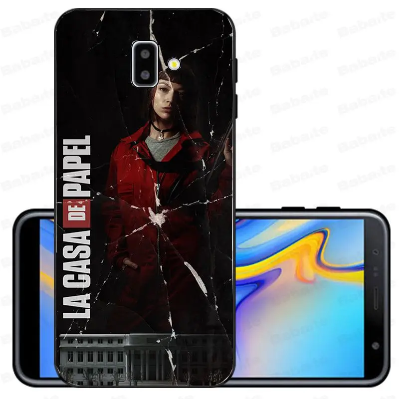 ТВ серии деньги Heist дом бумаги новинка чехол для телефона Fundas Обложка для samsung Galaxy j6 plus A6 A8 A9 A10 A30 A50 крышка - Цвет: A3