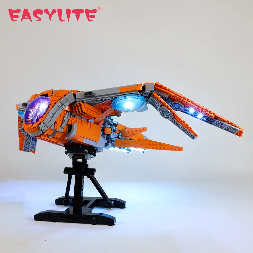 EASYLITE LED Light Set For 76193 Guardians Bricks Ship Toy Lighting Kit NOT Include Model | Blocks