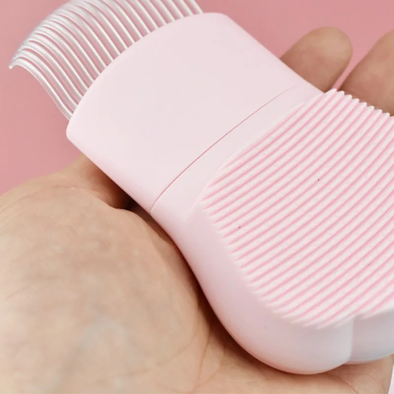

Pet Cat Dog Massage Brush Pet Grooming Massage Tool Remove Loose Hairs Cats Puppy Hair Fur Removal Shedding Remover Tool