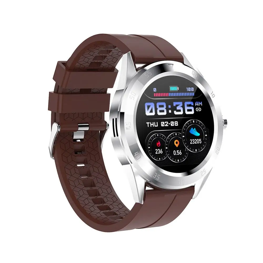 Y10 спортивные Смарт часы Для мужчин Bluetooth IP68 Водонепроницаемый SmartWatch W/ЭКГ крови