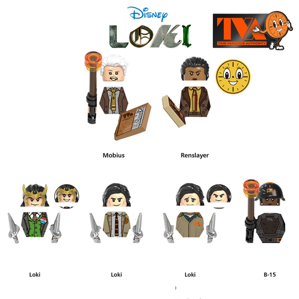 Marvel Мстители Черная Вдова Человек-паук Железный человек Локи Тор конструктор