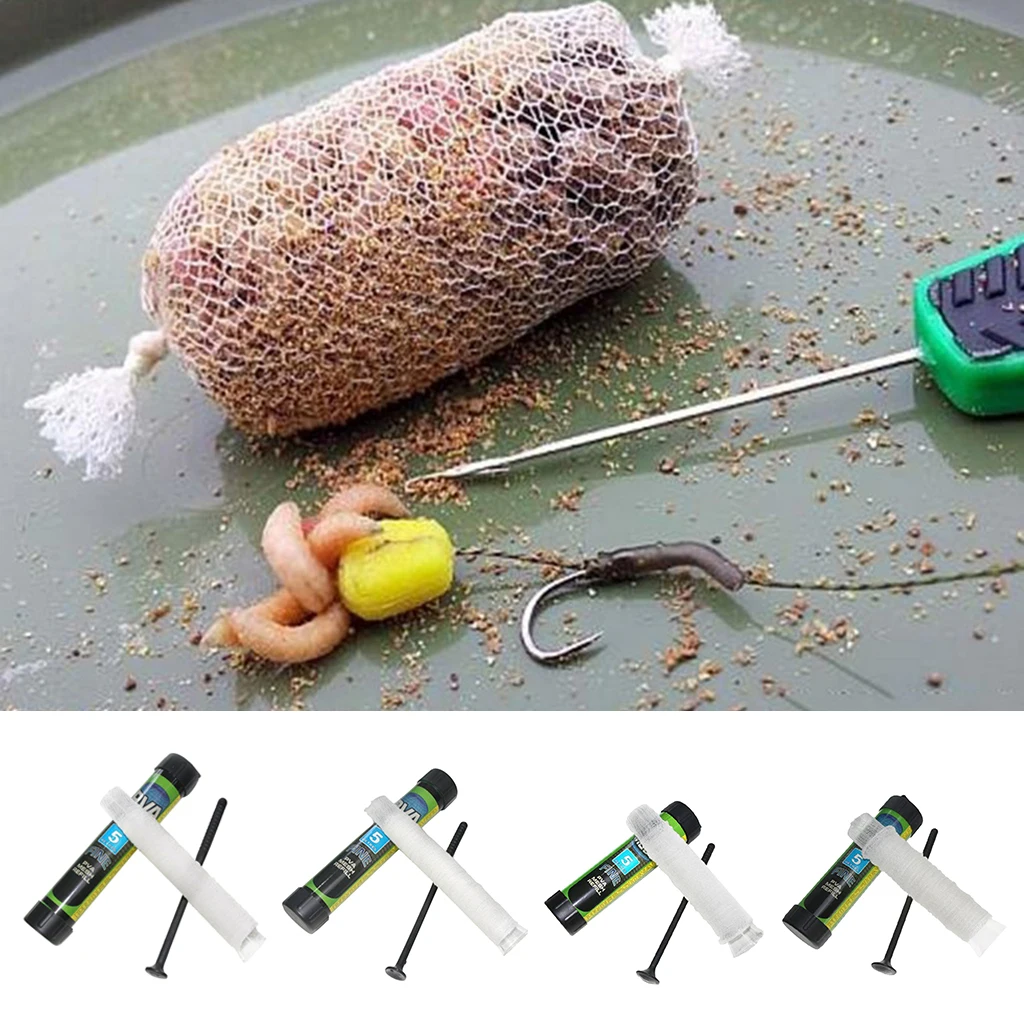 

5 Meter PVA Mesh Bait Bags Carp Fishing Mesh Refill Stocking for Boilie Rig
