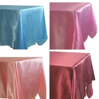 rectangle satin tablecloth overlays wedding banquet decor home dining table cover for christmas baby shower birthday table cloth