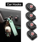 4 шт. креативные мини-наклейки на крючки для автомобиля Fiat Viaggio Abarth Punto FR 124 125 500 Panda Doblo Palio Bravo Pondo Tipo