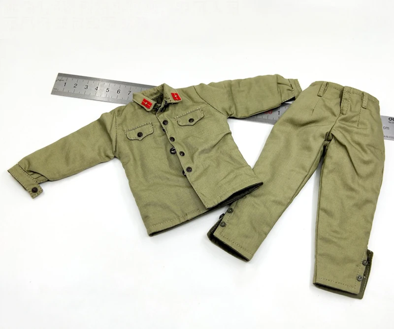 

Hot Sales Scale 1/6th Combat War Tops Shirt Pants Mini Times Toys M023 Model For Usual 12 inch Doll Action Collectable