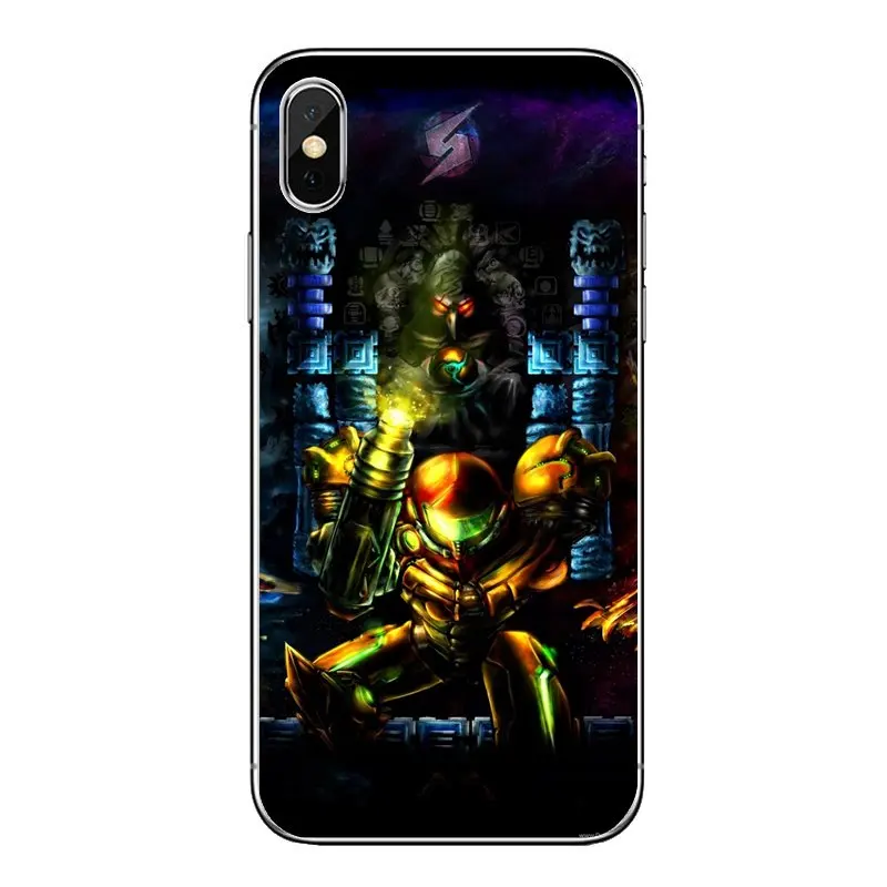 For Samsung Galaxy A5 A6 A7 A8 A9 J4 J5 J7 J8 2017 2018 Plus Prime Transparent Soft Cases Covers metroid wallpaper HD |