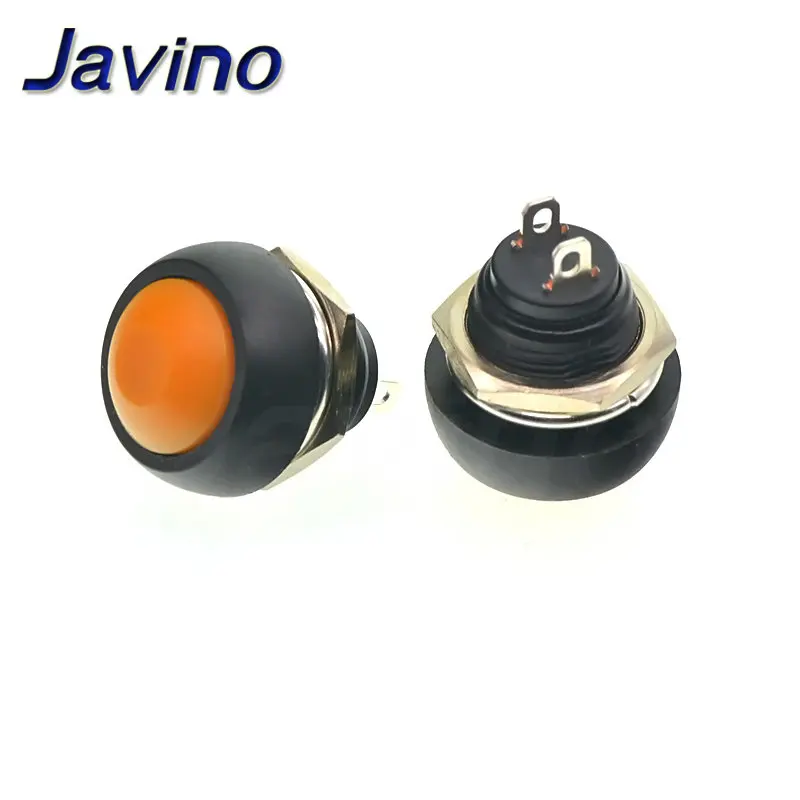 Мини 2 контактный переключатель 12 мм 1A водонепроницаемый pbs33b В Мгновенный