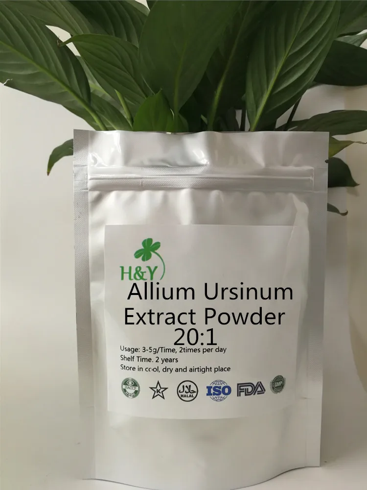 150-1000 г Бесплатная доставка медведь чеснок экстракт Allium Ursinum порошок в наличии |