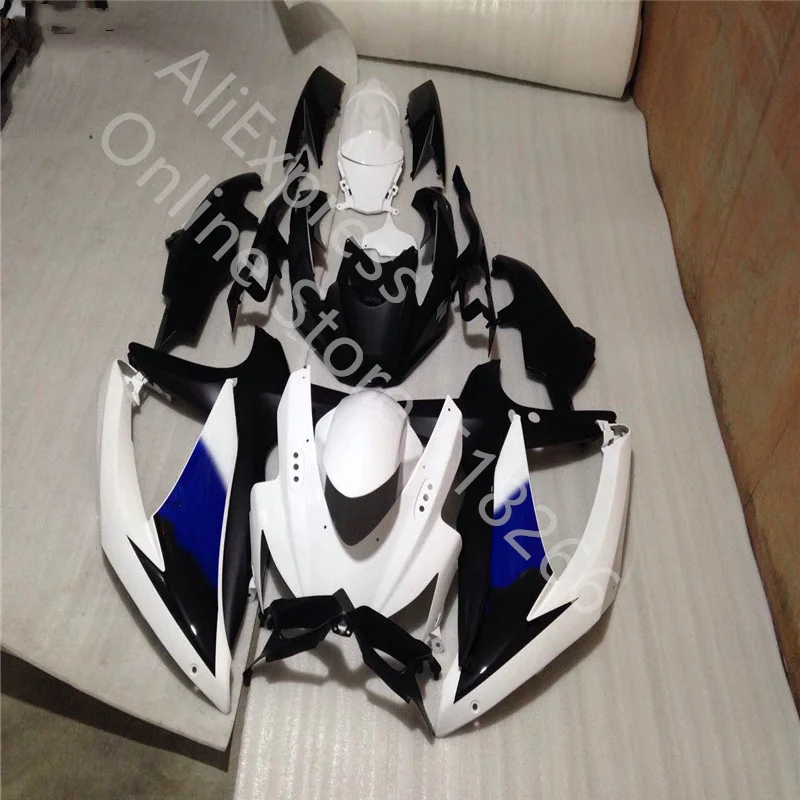 

Высокое качество, подходит для SUZUKI GSX6750 08 09 10 GSX600 750 08-10 GSXR750 2008-2010 GSXR750 2008 2009 2010 белый черный синий обтекатель