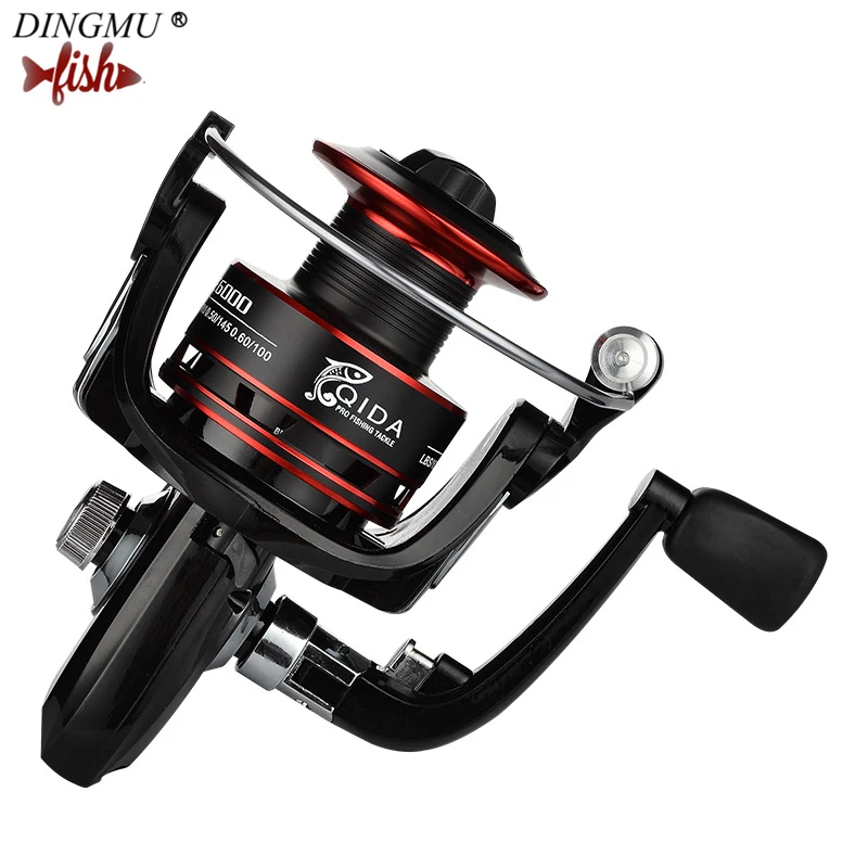 2019 рыболовная спиннинговая катушка для морской рыбалки ловли карпа 6000 5:2:1 12