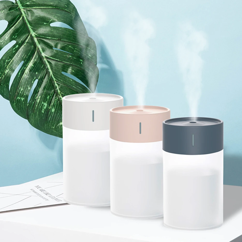 

New 260ML Air Humidifier Ultrasonic Mini Aromatherapy Diffuser Portable Sprayer USB Essential Oil Atomizer LED Lamp For Home Car