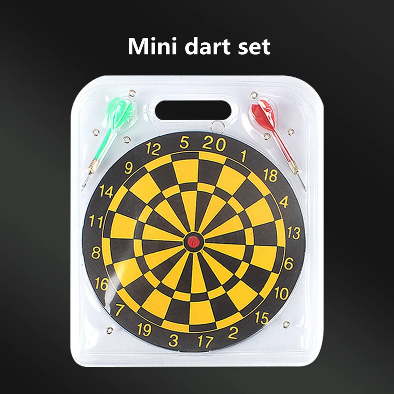 Дротика Набор доски Маленький Двусторонний профессиональный детский набор