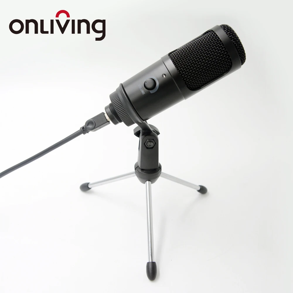 

Streaming USB Microphone Metal Condenser Microphones For Laptop Computer Recording Studio Streaming Karaoke Youtube TIKTOK