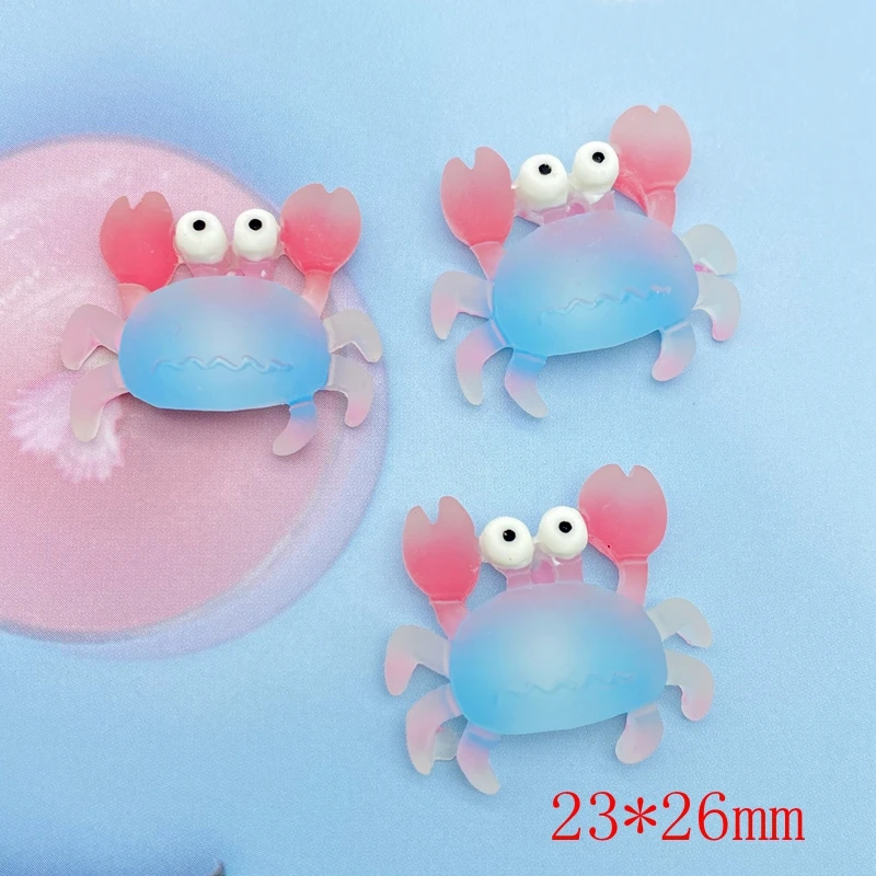 20 шт./лот прозрачные с плоской задней поверхностью из смолы Kawaii скрапбукинг