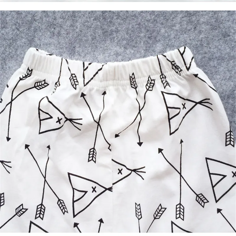 Комплекты для новорожденных футболка с короткими рукавами малышей + штаны