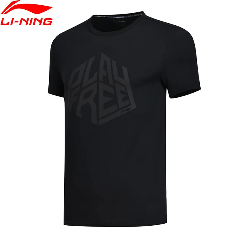 Мужские баскетбольные майки Li Ning быстросохнущие спортивные футболки из 73% хлопка