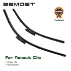 Резиновые щетки стеклоочистителя BEMOST для Renault Clio 3 4, подходит штык Arm 2005 2006 2007 2008 2009 2010 2011 2012 2013 2016 2015 2017