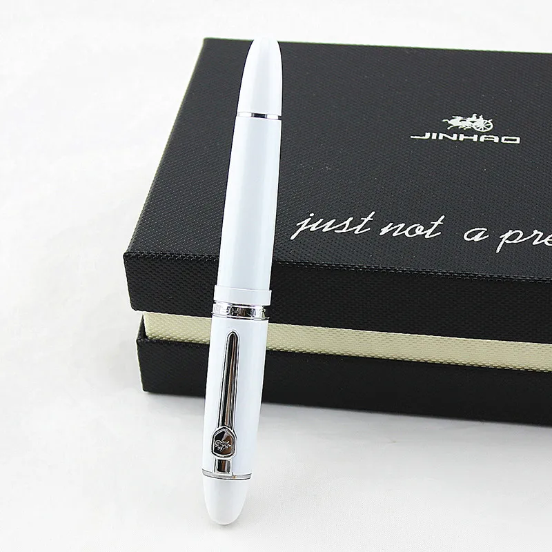 Jinhao 159, роскошная металлическая шариковая ручка, шариковые ручки с подписью для бизнес письма, офиса, школы, канцелярские принадлежности, подарок