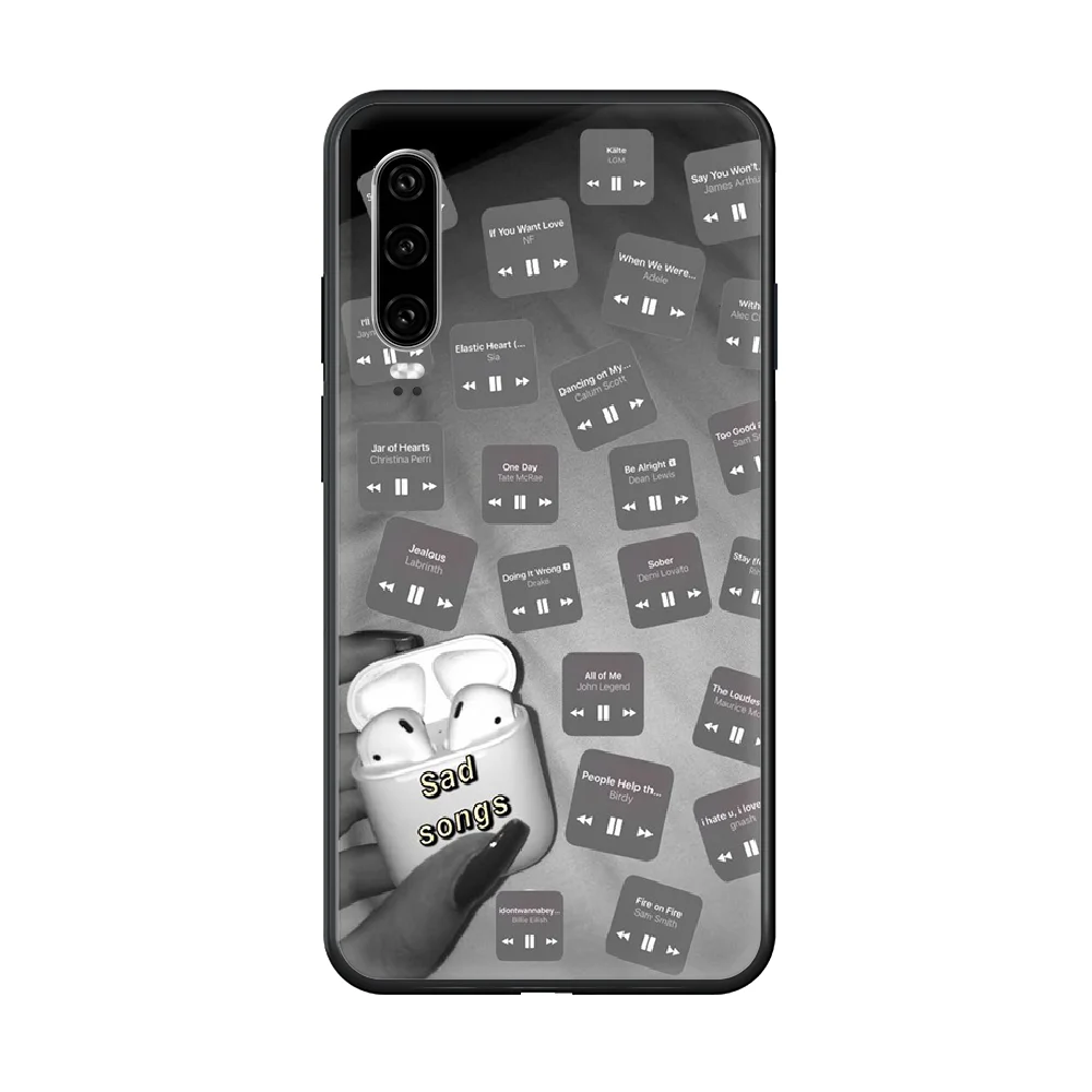 

Beautiful landscape Simplicity Phone case For Huawei P 30 10 20 40 Lite Smart Z Pro 2019 black Etui fashion back trend coque 3D