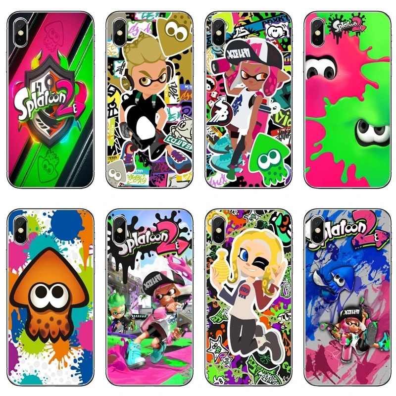 Жемчужный переключатель splatoon 2 силиконовый чехол для телефона Huawei P20 P30 P40 Pro P10 P9 Lite