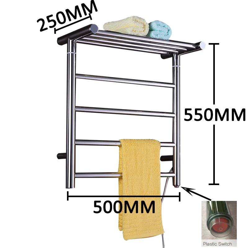 Бесплатная доставка Электрический Полотенцесушитель настенная полка