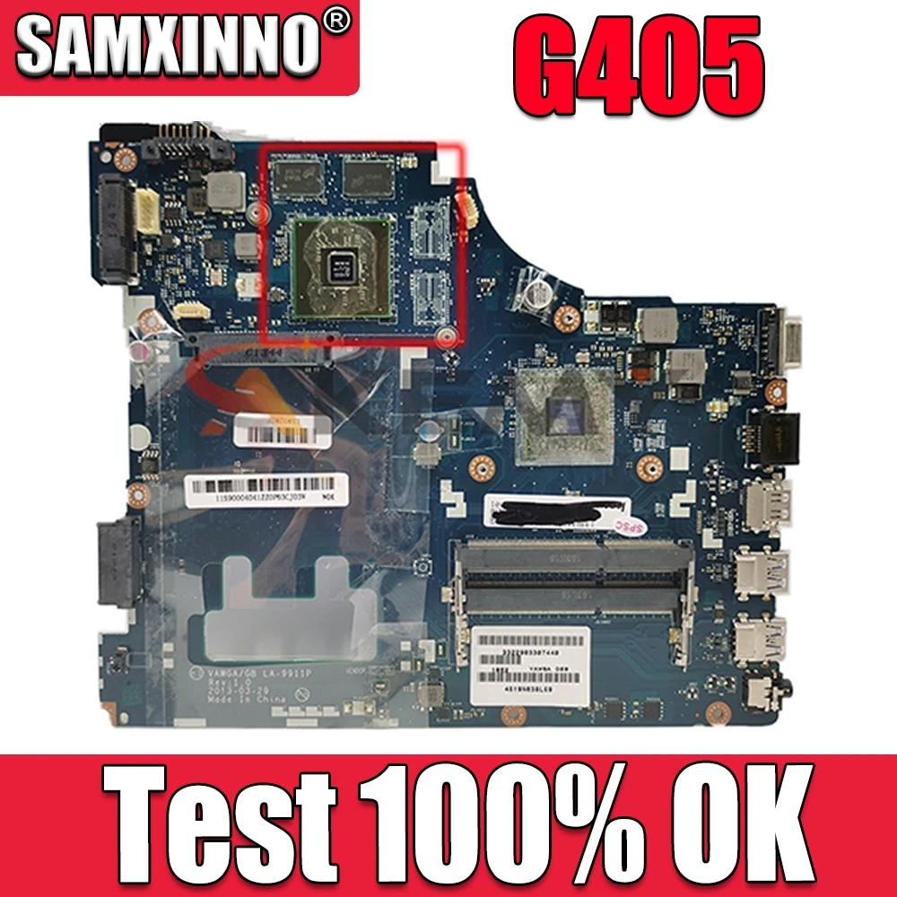 

Применимо к G405 ноутбук материнская плата номер LA-9911P FRU 90003635