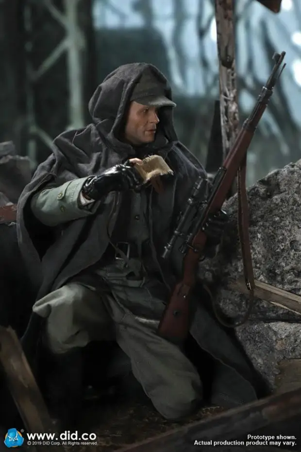 ESTARTEK-DID D80138 1/6 Сталинградский немецкий снайпер Major Corning 2,0 10th anniversary Edition 12 дюймов Военная фигурка