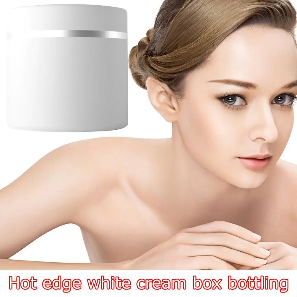 5 шт. пластиковая белая Пустая палитра банка для пищевых продуктов 30 г/50 г/100 г