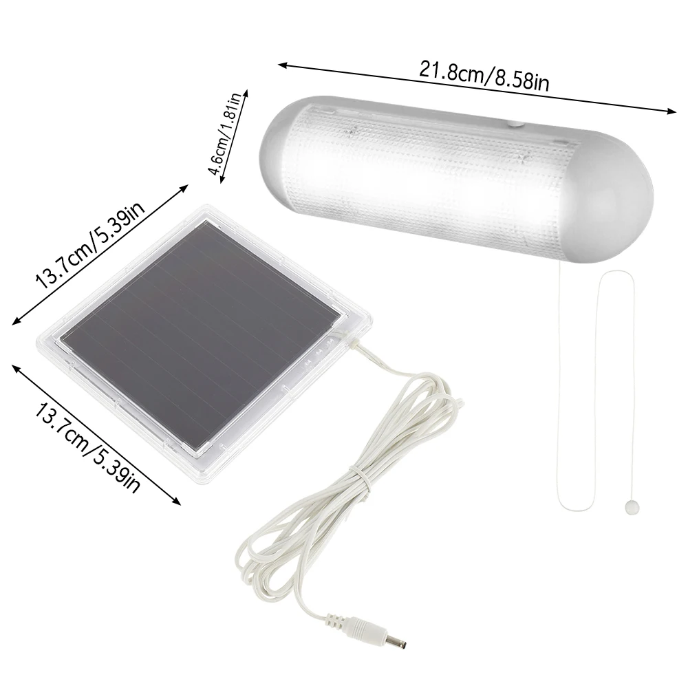 Solar Pendant Light Outdoor Indoor Hanging Powered Shed Lights Waterproof Decoration Lamp For Barn Farm Garden Yard Patio | Лампы и