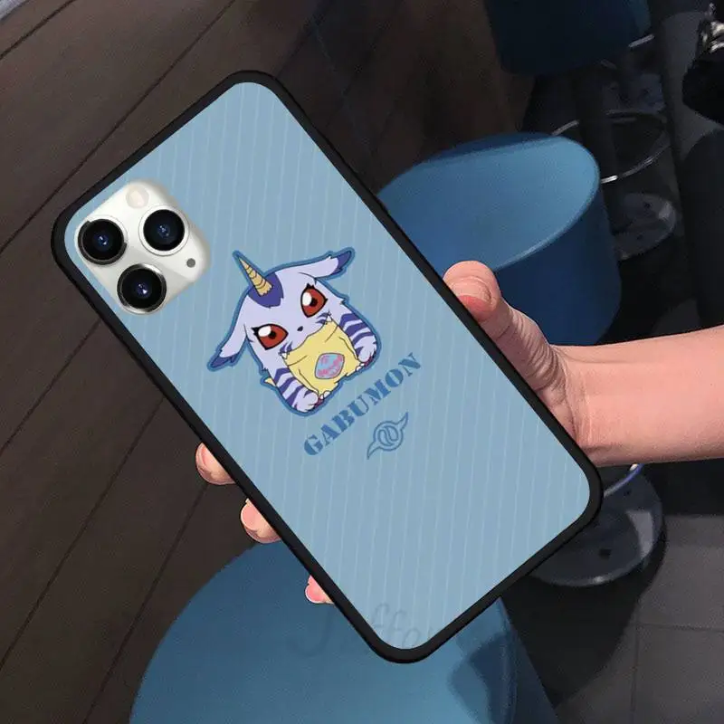 

Digimon cute simple anime design Phone Case for iPhone 11 12 pro XS MAX 8 7 6 6S Plus X 5S SE 2020 XR shell cover funda