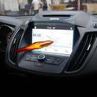 Защитная пленка из закаленного стекла для экрана автомобильного навигатора GPS для Ford Kuga 2 mk2 Escape 2013 2014 2015 2016 2017 2018 автомобильный Стайлинг