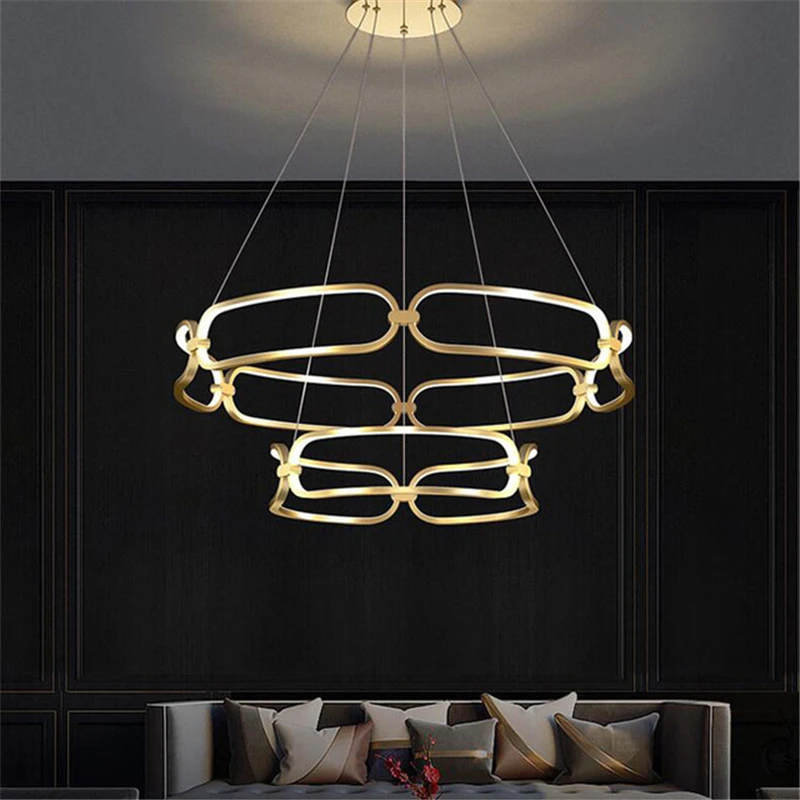 

Modern Luxury Led Ceiling Chandelier lighting For Living Room Hanging Lights Ceiling Mounted Pendant lamp Free Shipping